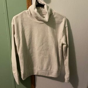 White turtleneck, XS.